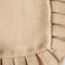 DII® Natural Ruffle Trim Jute Table Runner, 14x108 inch